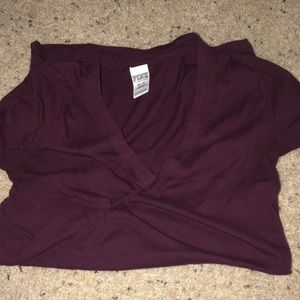 Victoria’s Secret PINK Maroon Tshirt